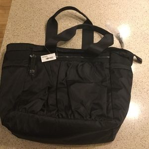 Caraa+Athleta black bag